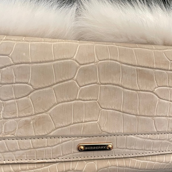 NWT BURBERRY 100% Alligator Clutch. - Picture 16 of 16